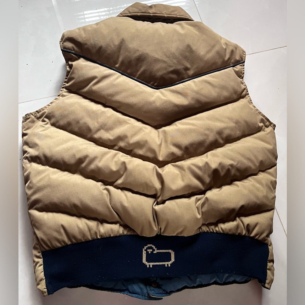 Woolrich Vintage 80's Men's Puffer Down Vest - Picture 7 of 12